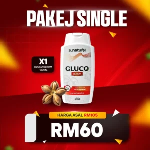 PAKEJ SINGLE GLUCO SERUM